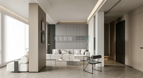 美的順城府300m2別墅設(shè)計 | 現(xiàn)代簡約風(fēng)格案例 - 龍發(fā)裝飾